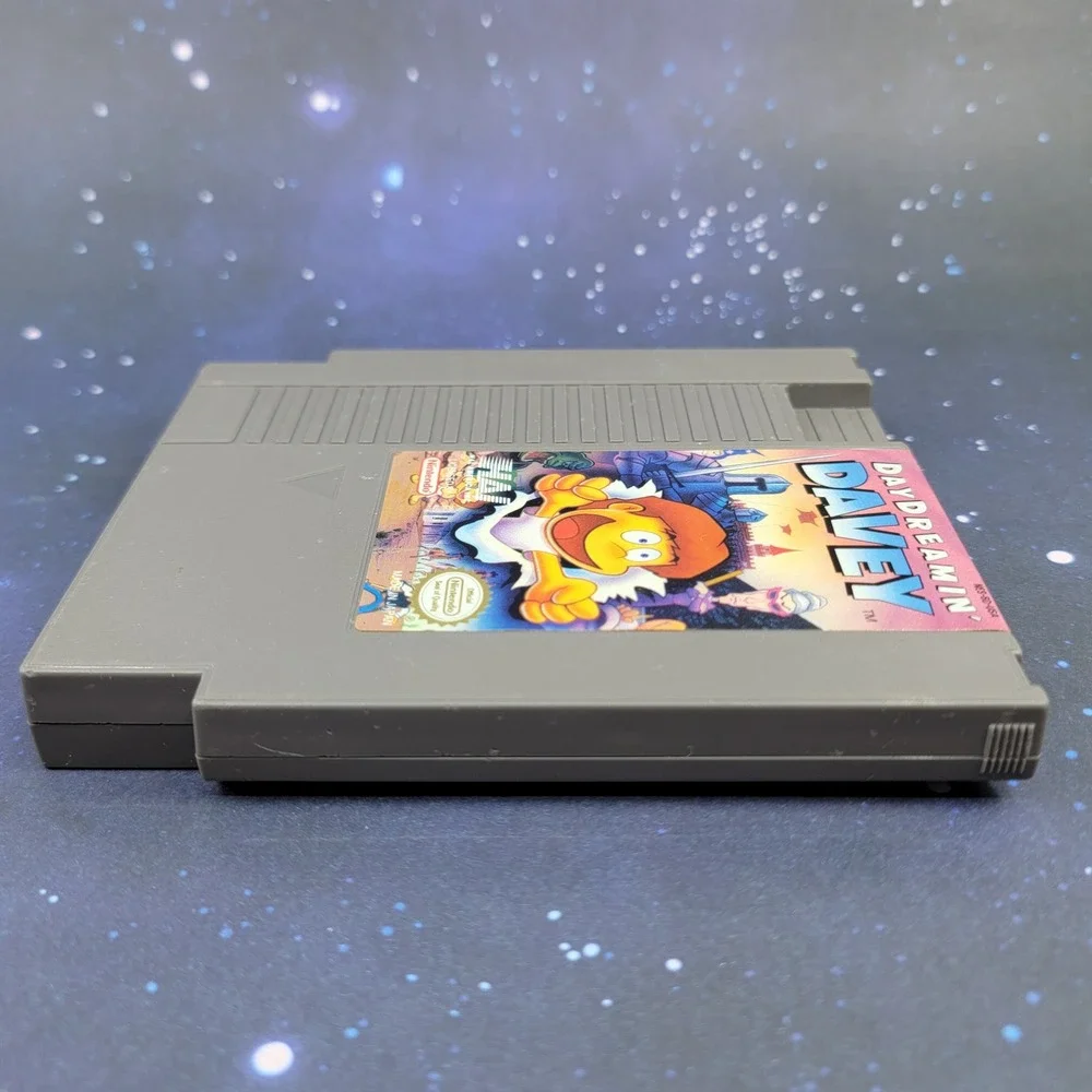 DayDreamin' Davey Nintendo NES HAL America Authentic Video Game Cartridge Tested